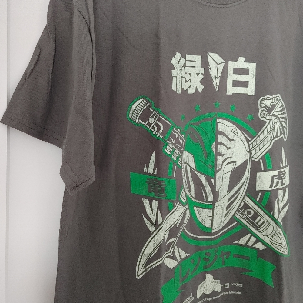 Loot crate power ranger shirt